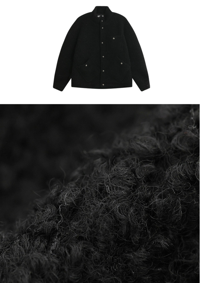 Stand Collar Boa Jacket / AS1185 