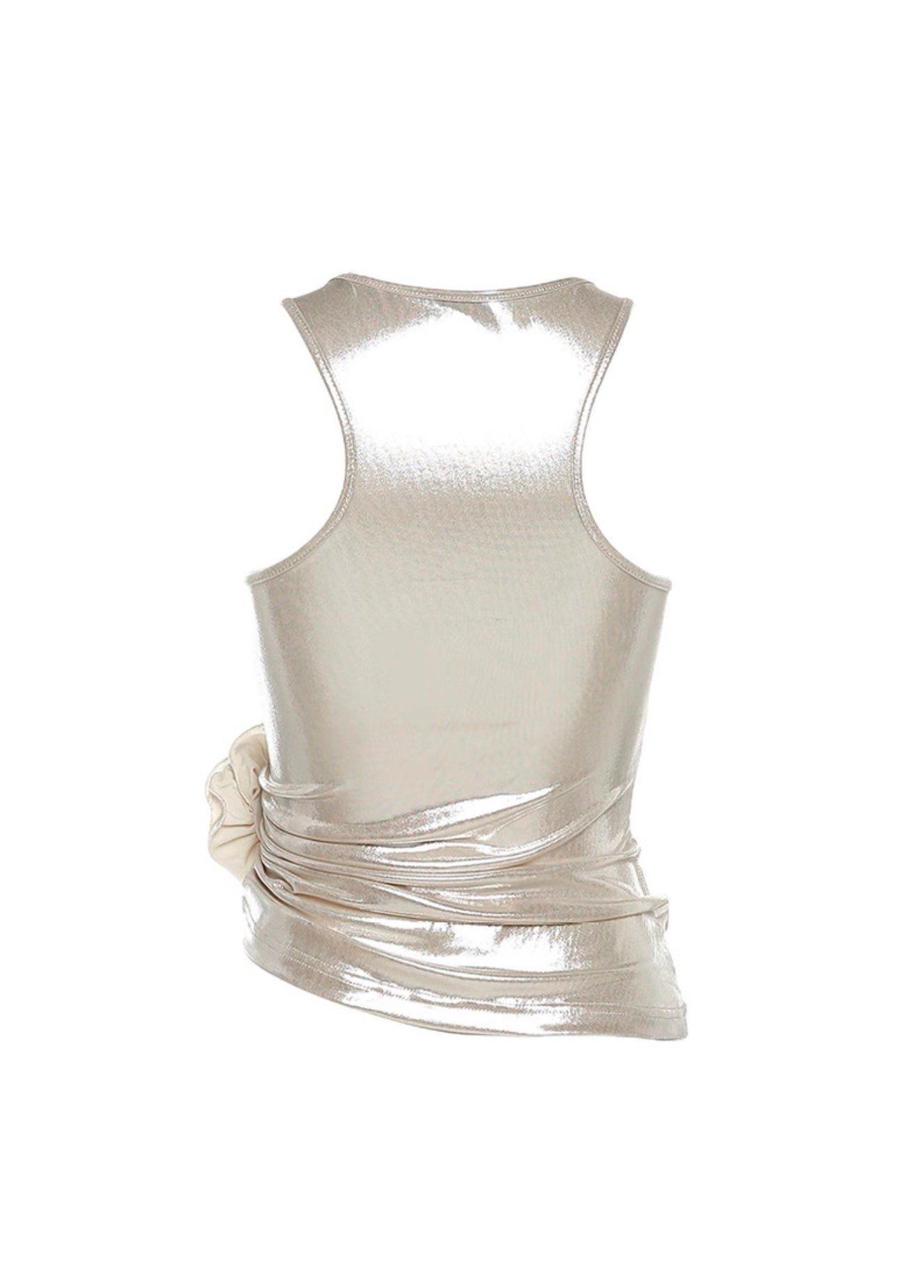 フラワーリンクルシルバーベスト / VO1146