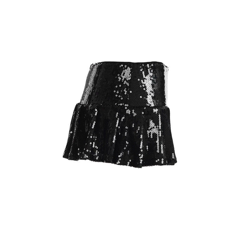 スパンコールプリーツスカート / VO1256