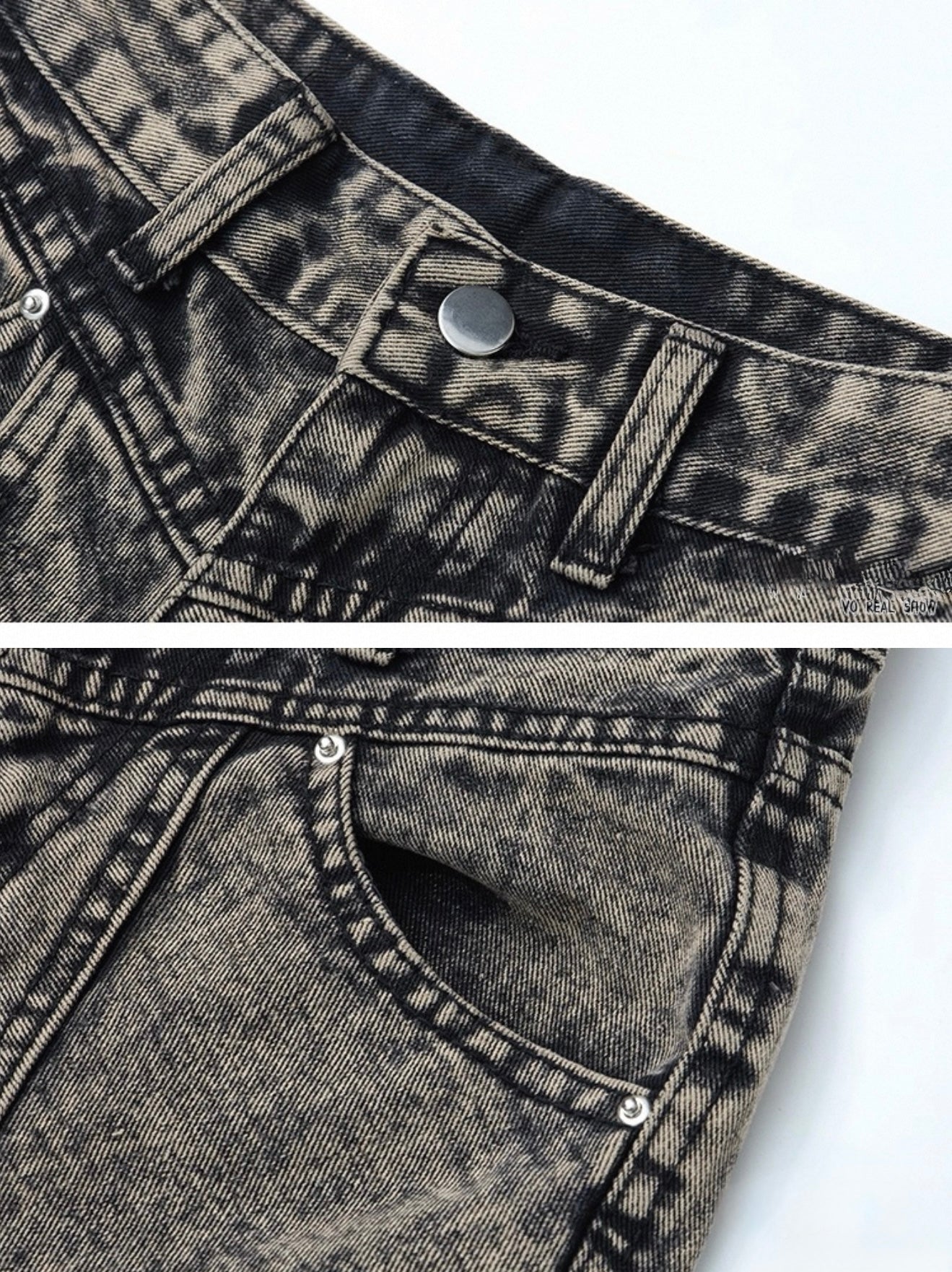 サイドタックデニムフレアパンツ / VO1163