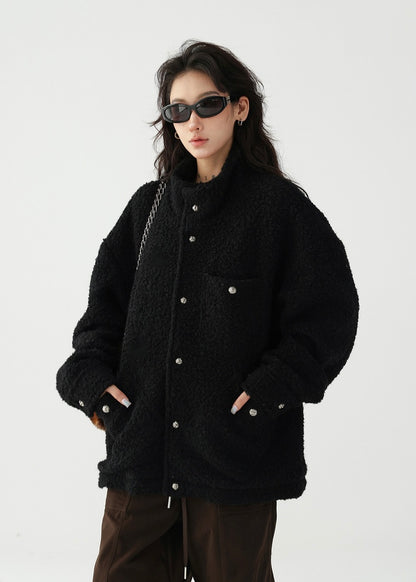 Stand Collar Boa Jacket / AS1185 