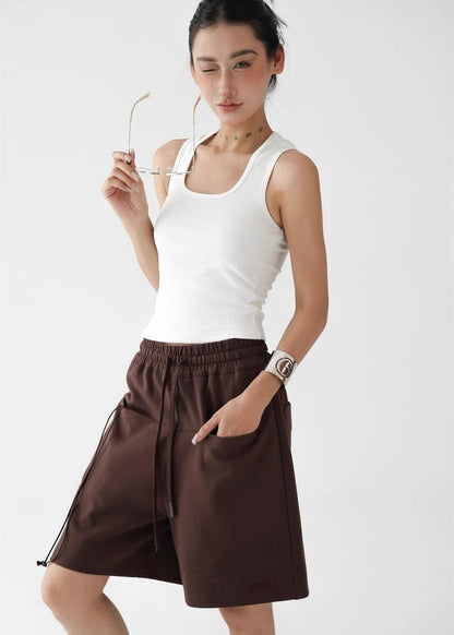 Slim fit sleeveless top / AS1290