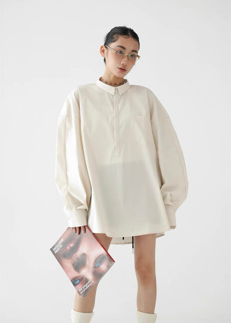 Loose long sleeve pullover / AS1297