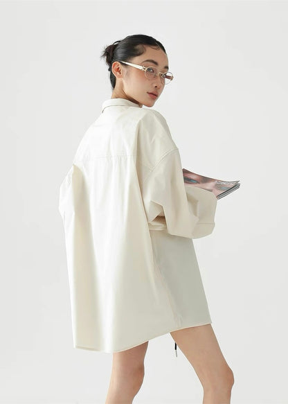 Loose long sleeve pullover / AS1297