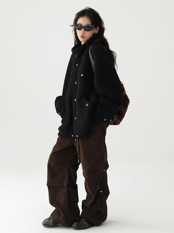 Stand Collar Boa Jacket / AS1185 