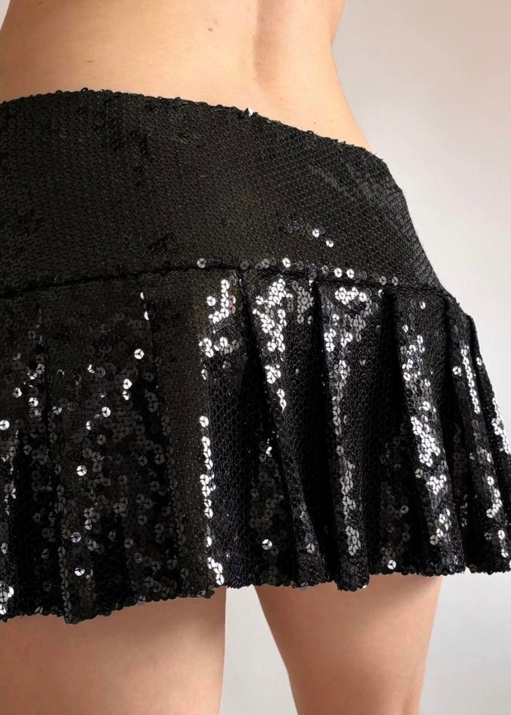 スパンコールプリーツスカート / VO1256