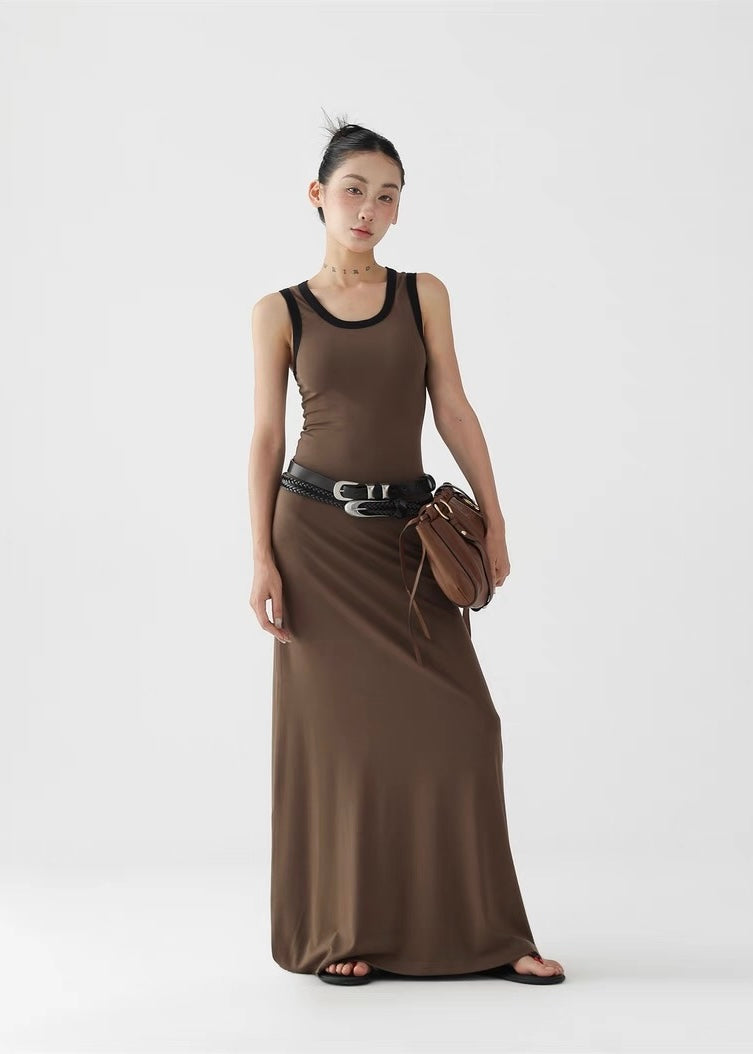 Casual Slim Long Dress / AS1272