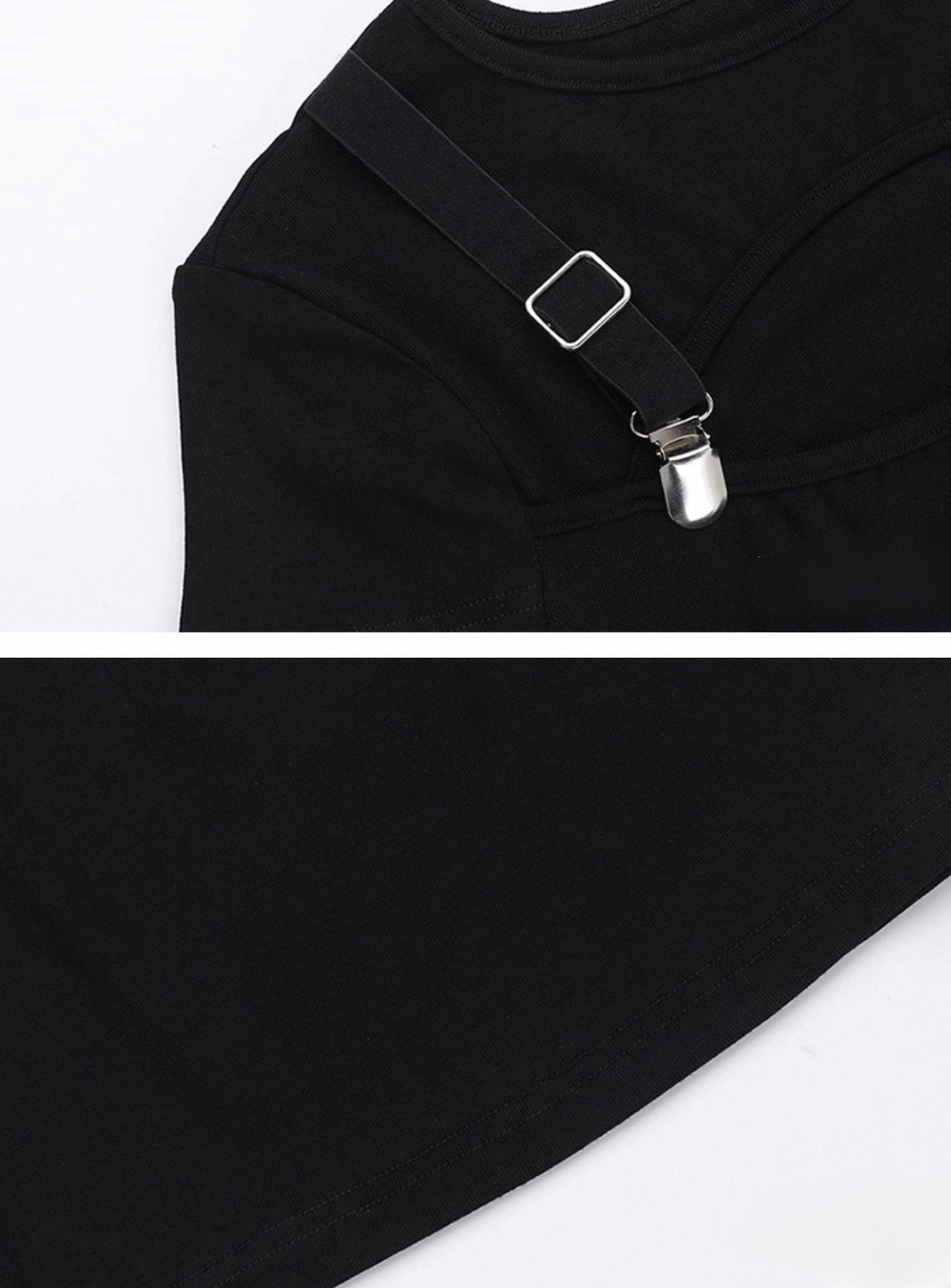 ストラップショート半袖シャツ / VO1139