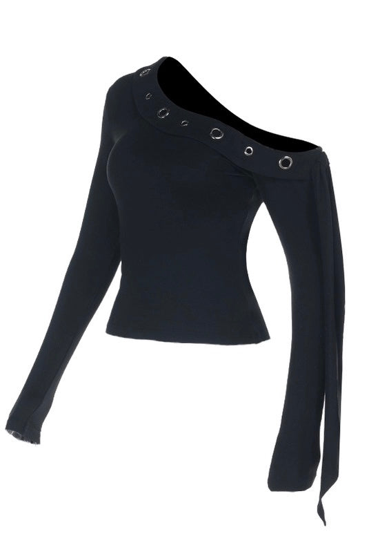 オフショルリボンデザインカットソー / VO1310