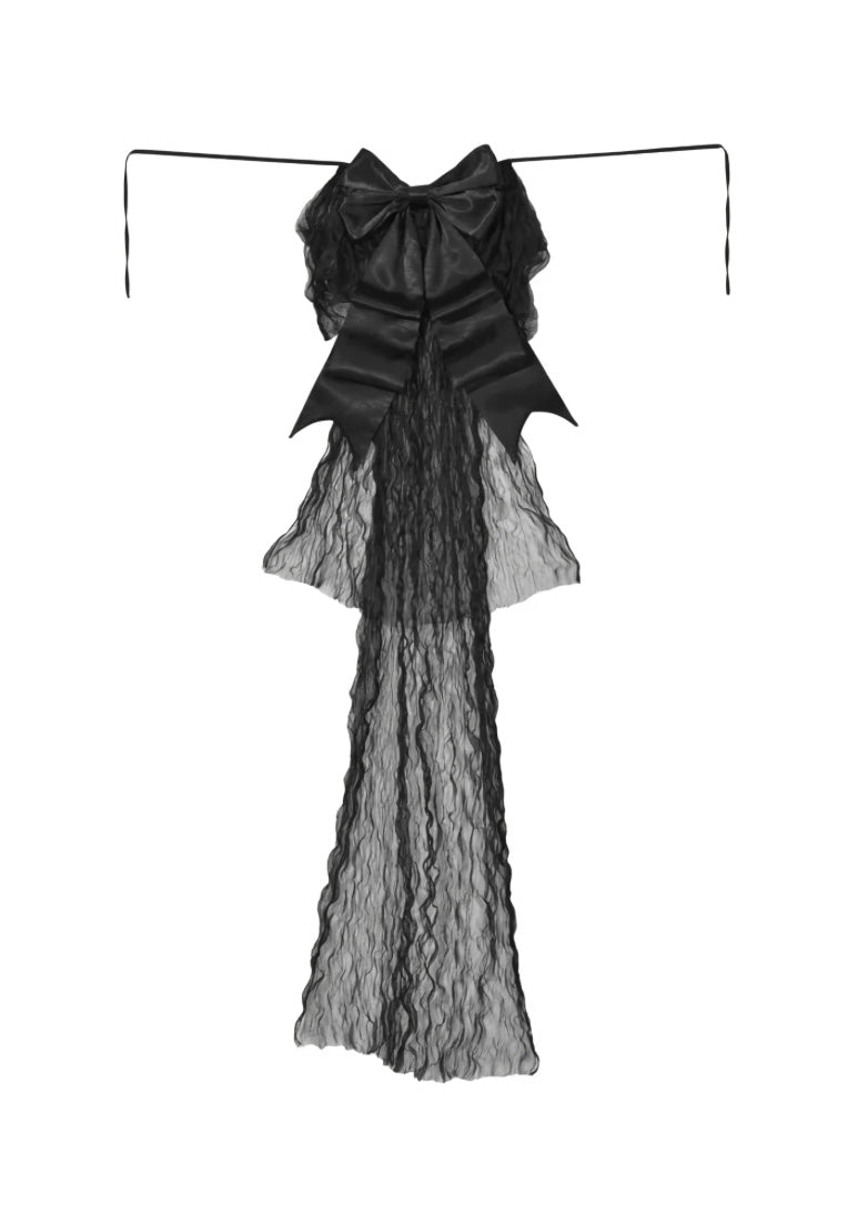 Long Tail Ribbon Back Accessory / NC08