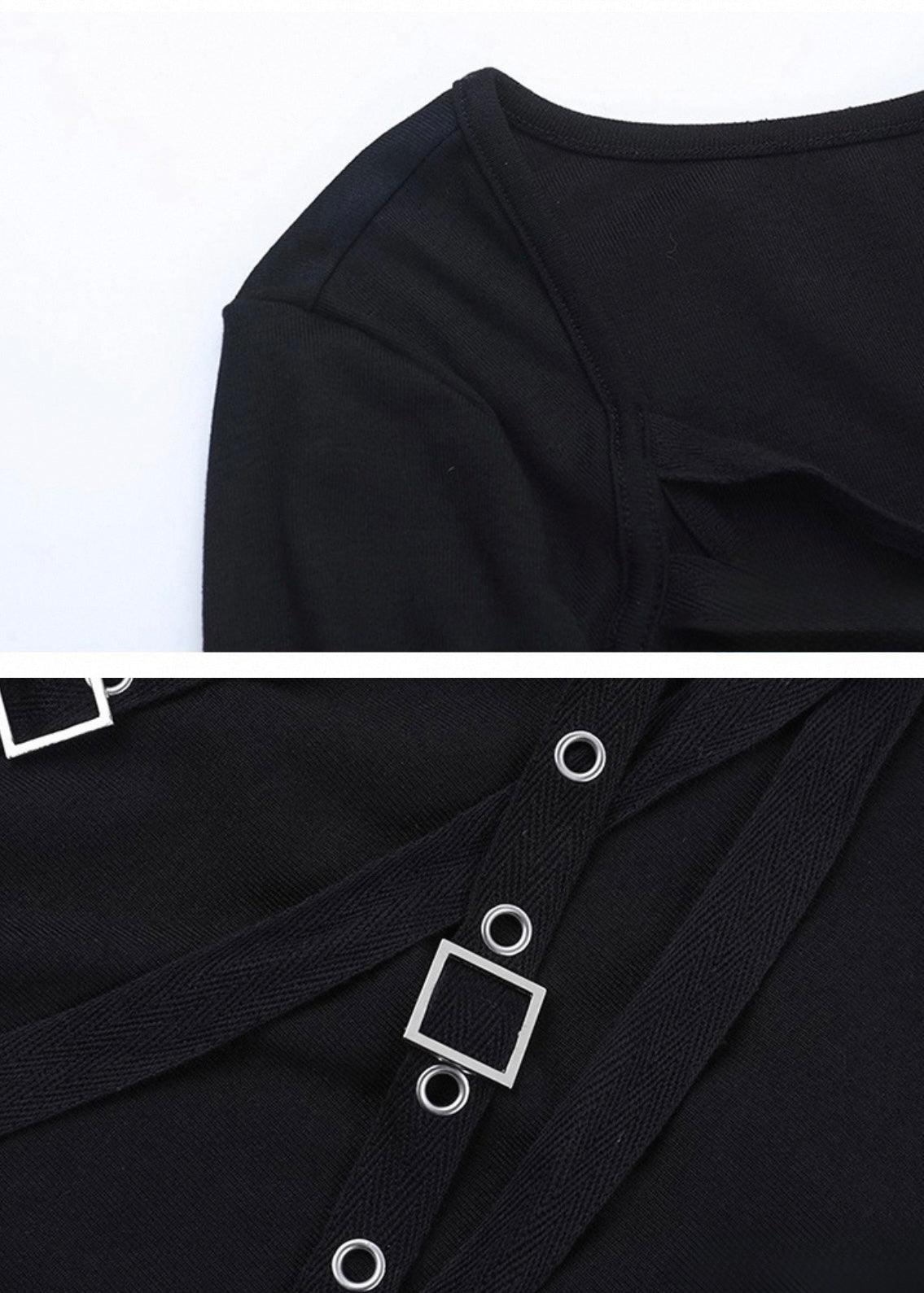 パンクリベットヘムトップス / vo1294