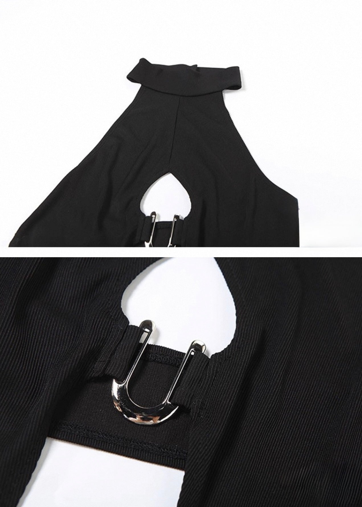 オープンバックホルターベスト / VO1124