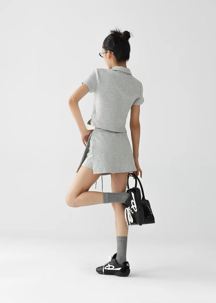 polo shirt 2 piece set / AS1321