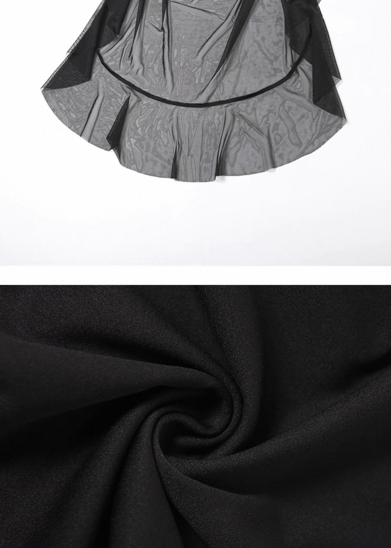 ハイウエストメッシュスカート / VO1166