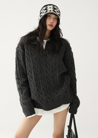 Polo neck sweater / AS1215