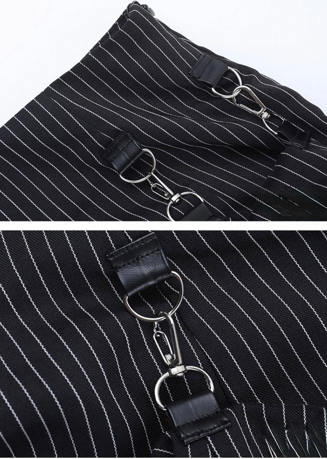 ストライプヘムスカート / vo1287