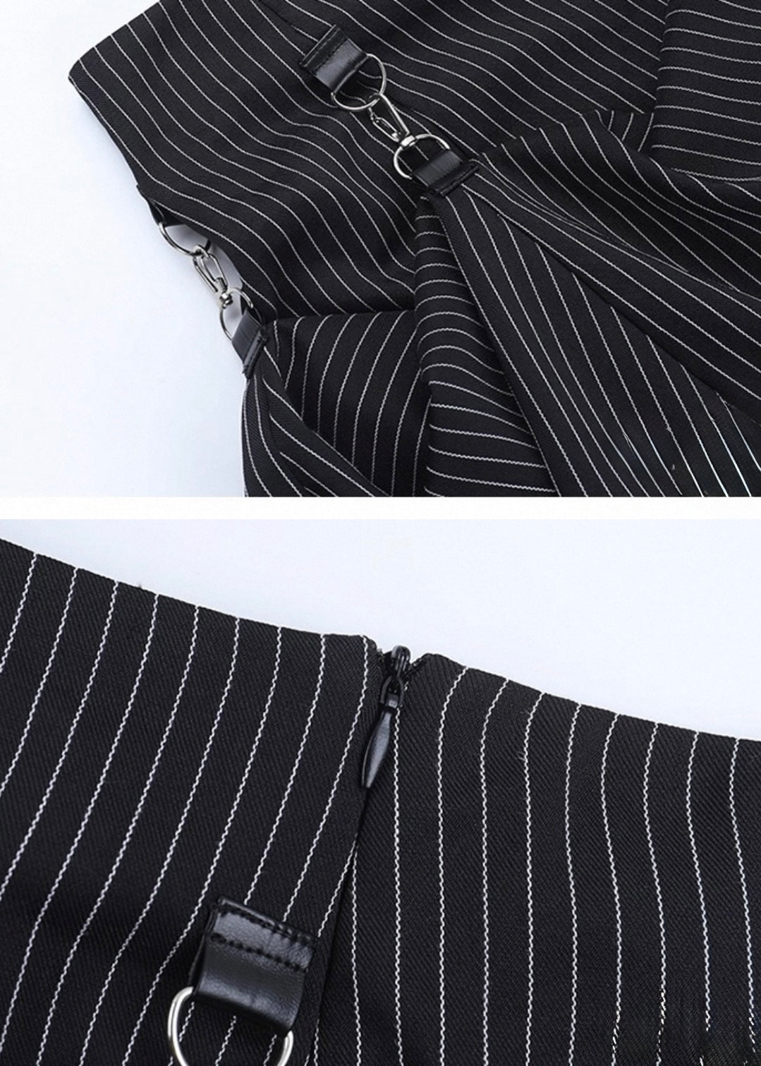 ストライプヘムスカート / vo1287