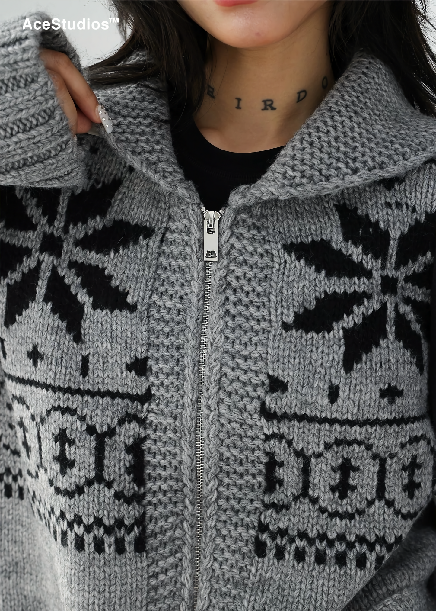 nordic cardigan sweater / AS1143