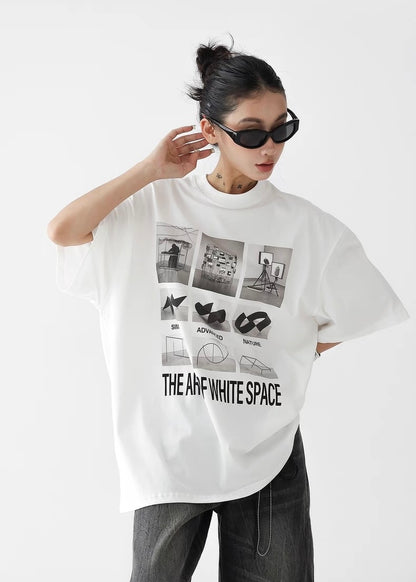 American Retro Round Neck T-Shirt / AS1267