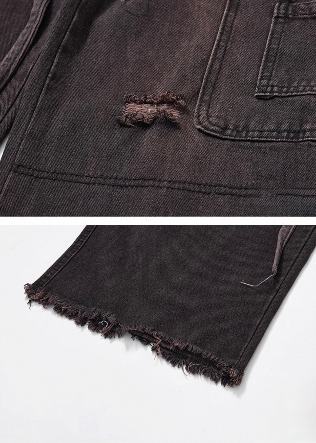 ストラップスタースタッズデニムパンツ / VO1156