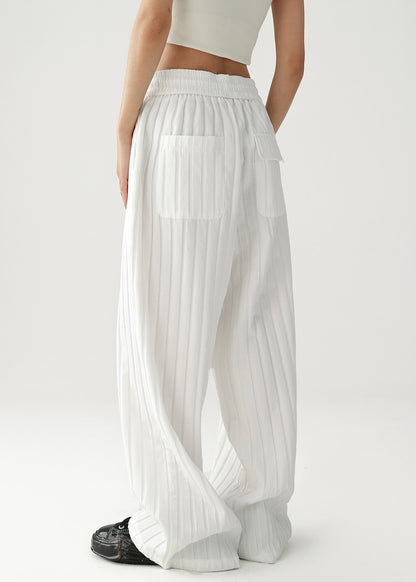 Loose straight wide pants / AS1201 