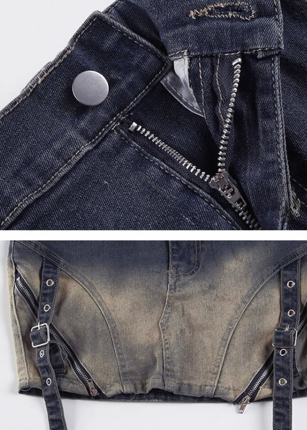 ベルトデニムスカート / VO1178