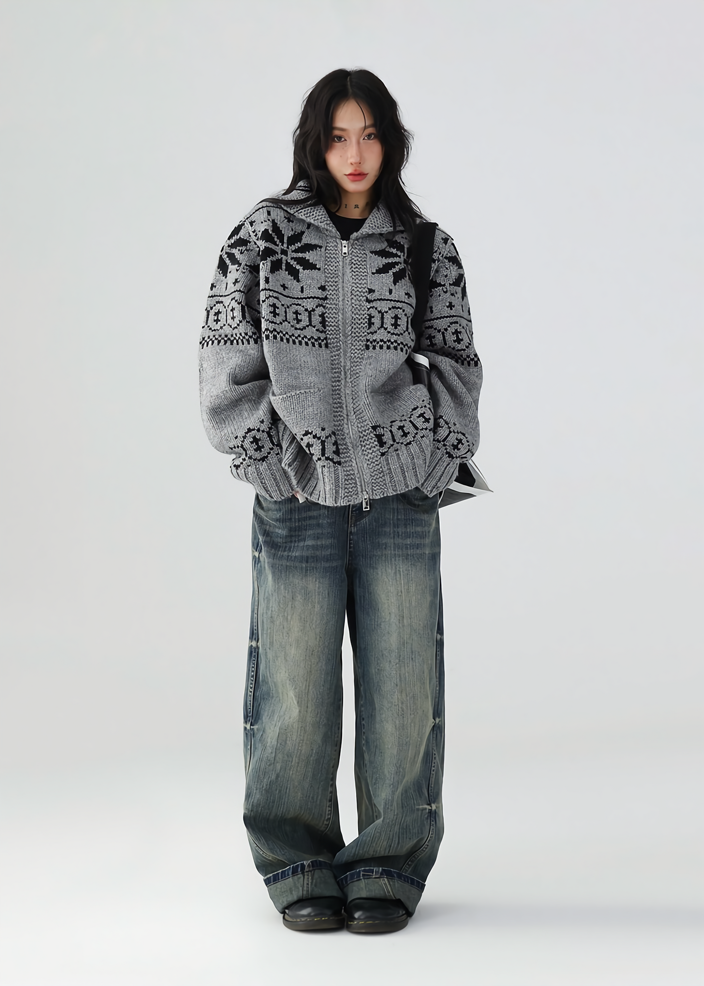 nordic cardigan sweater / AS1143