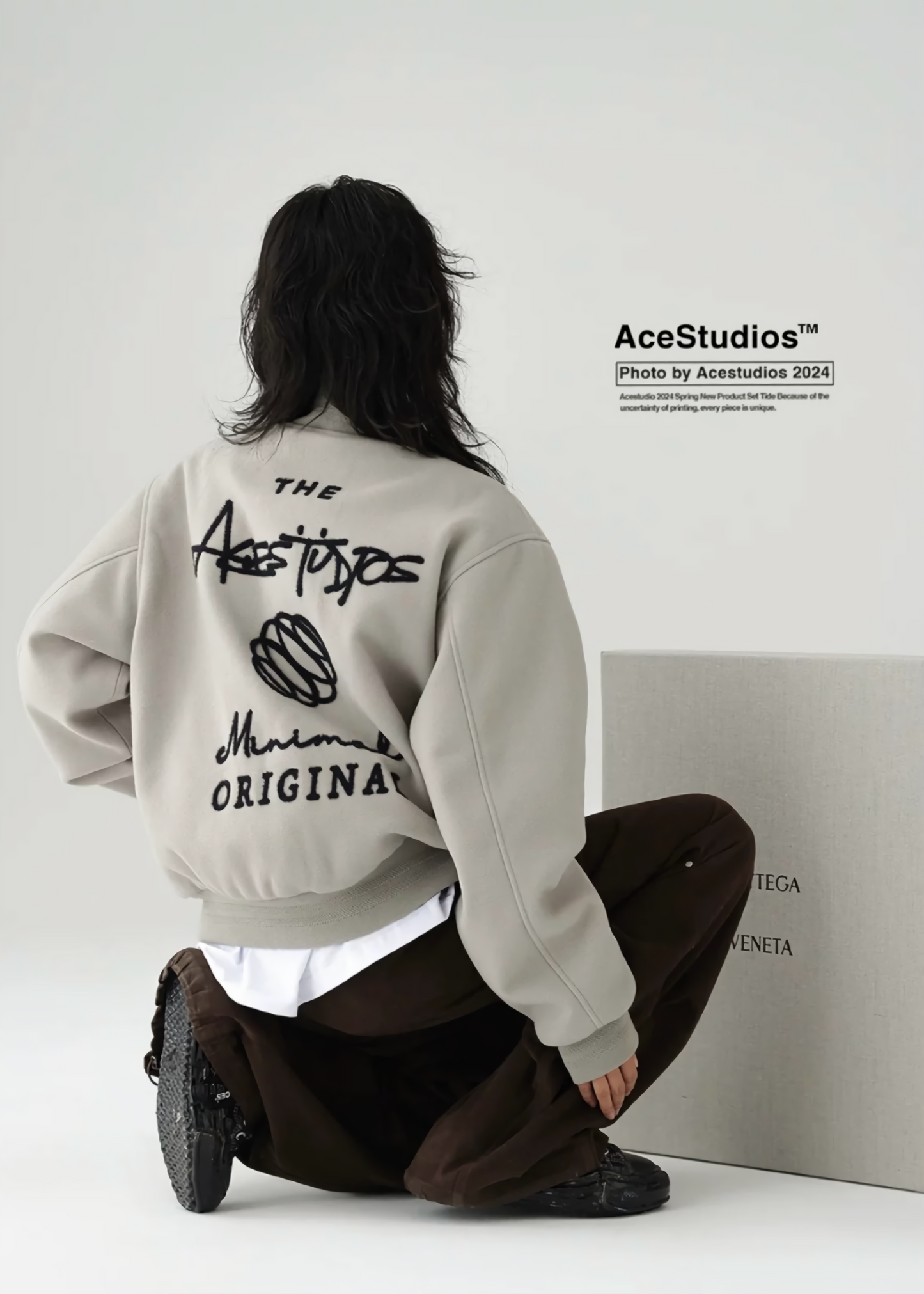 baseball jersey padded jacket / AS1130 