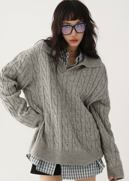 Polo neck sweater / AS1215