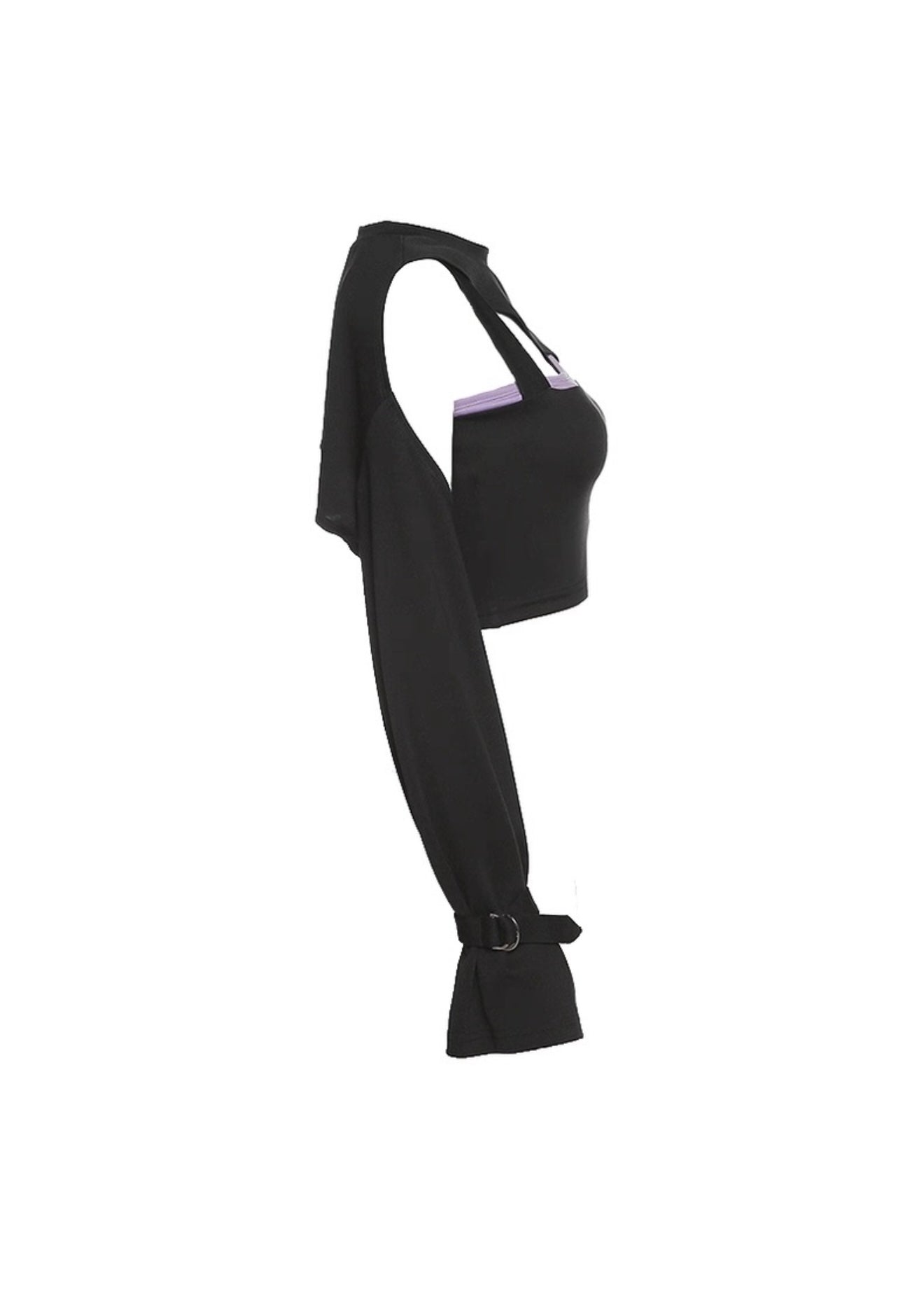 イレギュラーショート丈長袖シャツ / VO1161