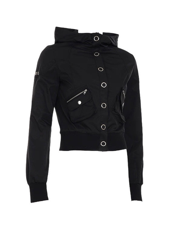 フード付きスタンドカラージャケット / vo1281