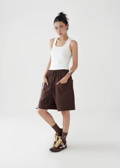 Slim fit sleeveless top / AS1290