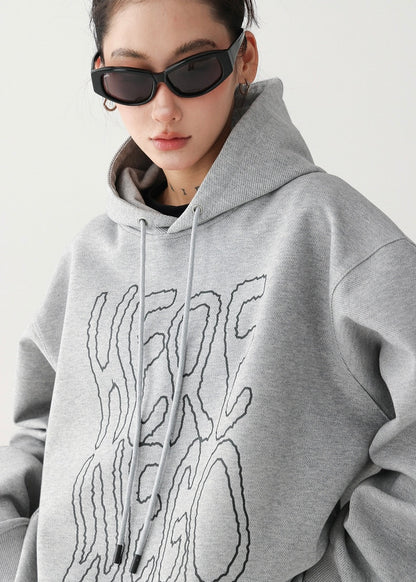 Drawstring pullover hoodie / AS1192 