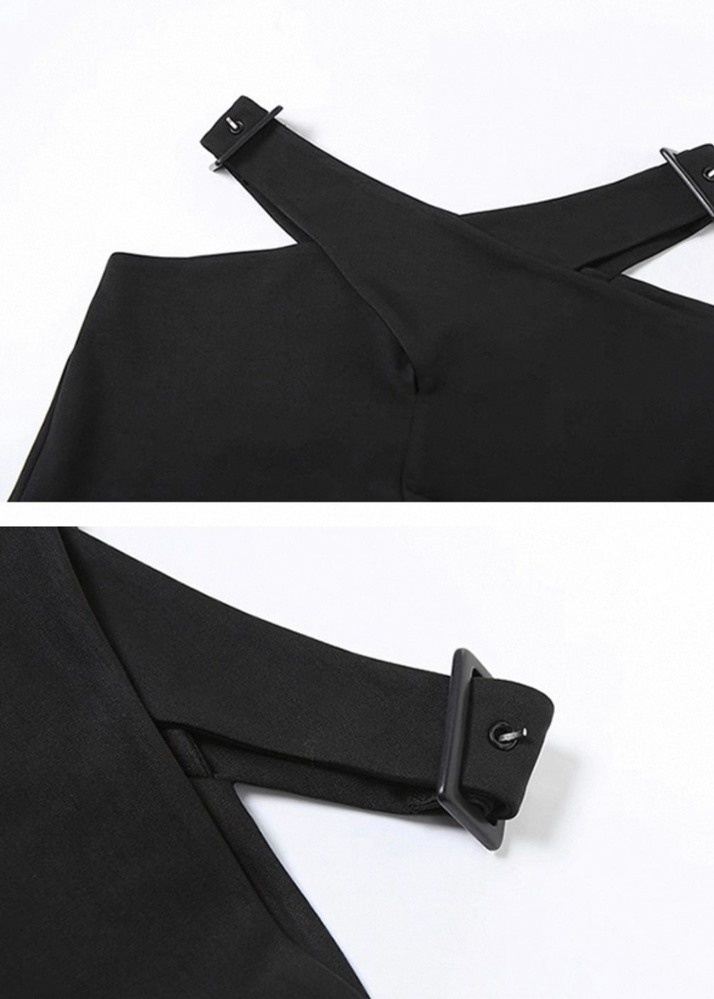 レッグリングブラックショートパンツ / VO1210