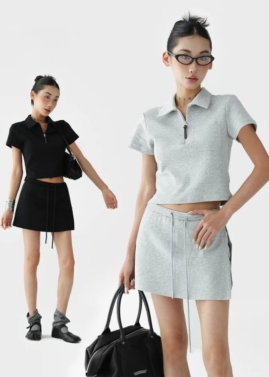 polo shirt 2 piece set / AS1321
