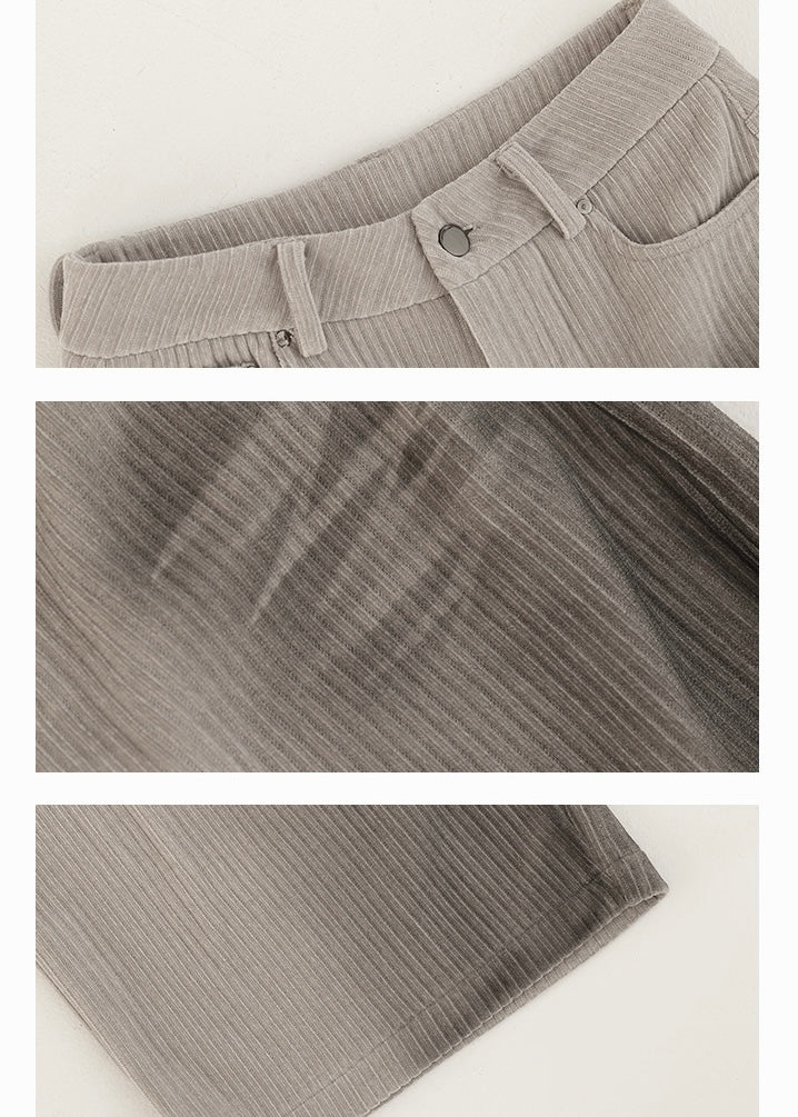 Drape Casual Wide Pants / AS1198 