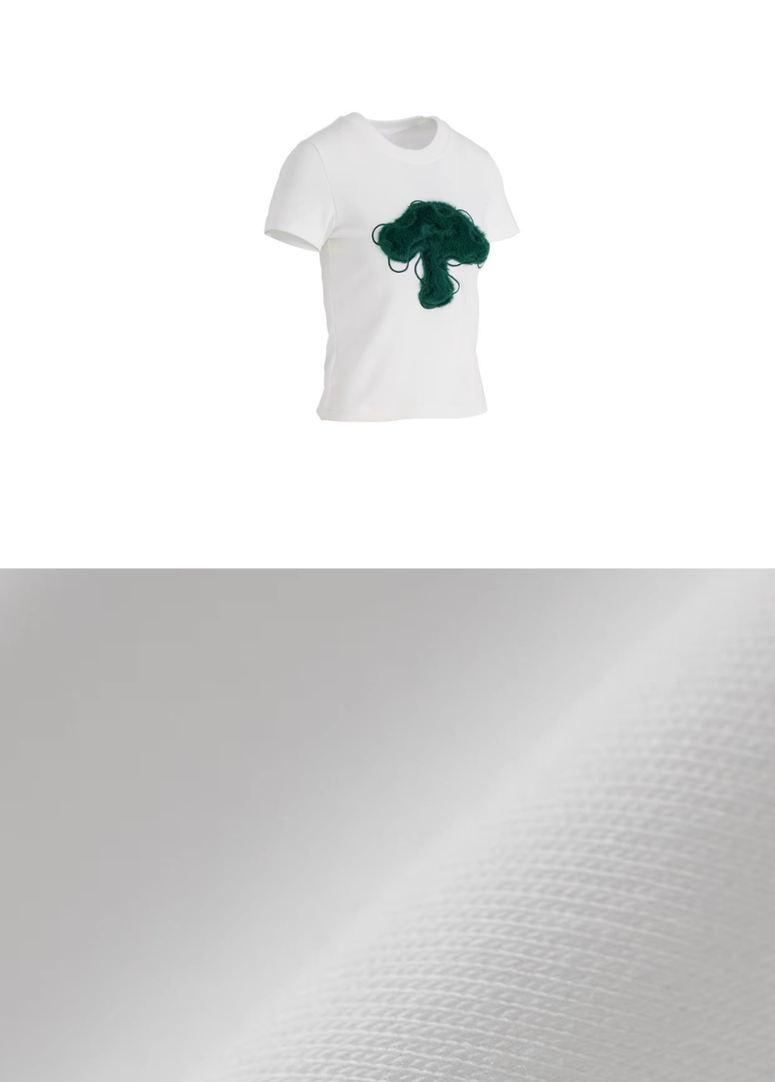 Fuzzy Mushroom T-shirt / AS1296