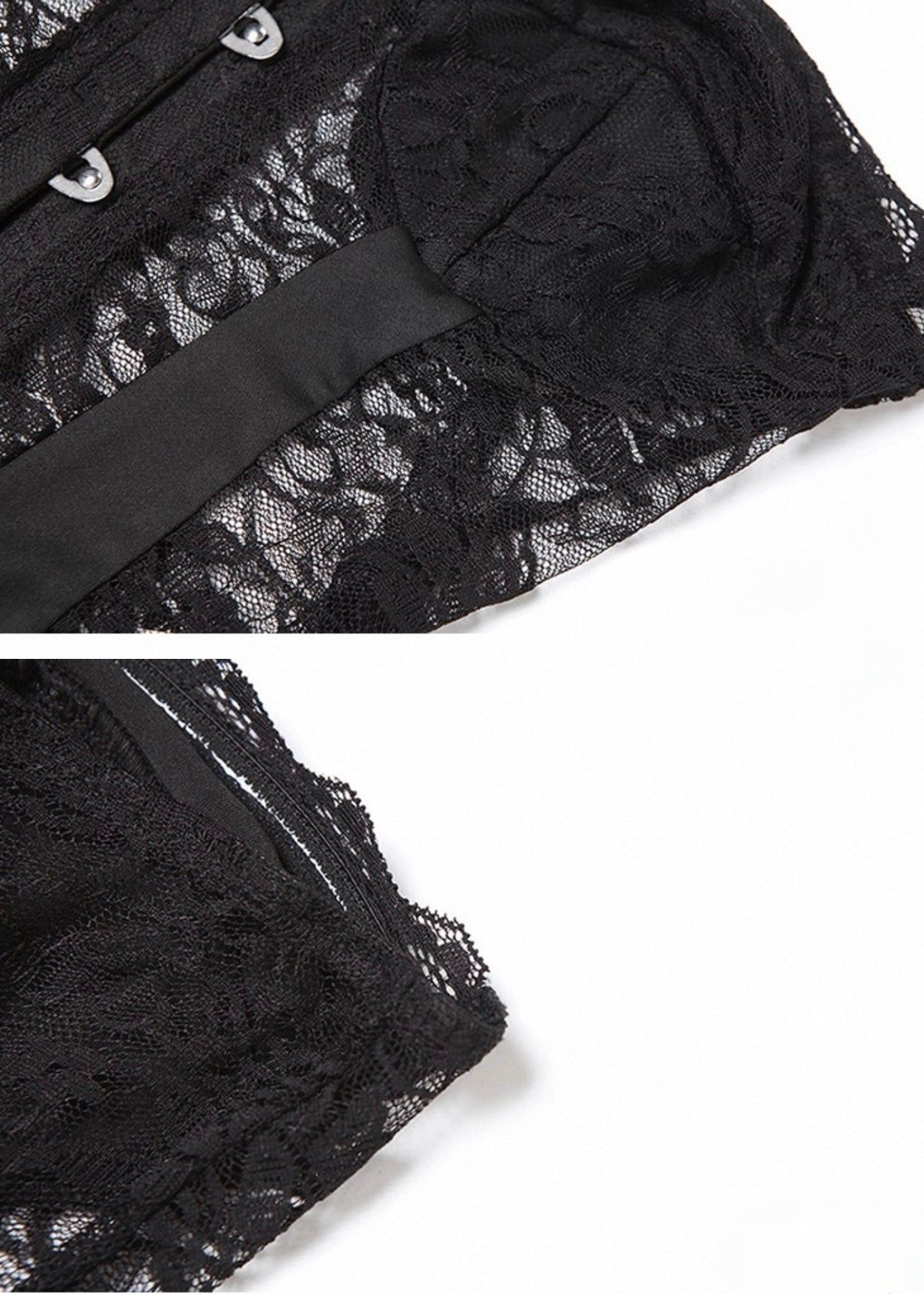 ゴシックレースコルセット風トップ / VO1123