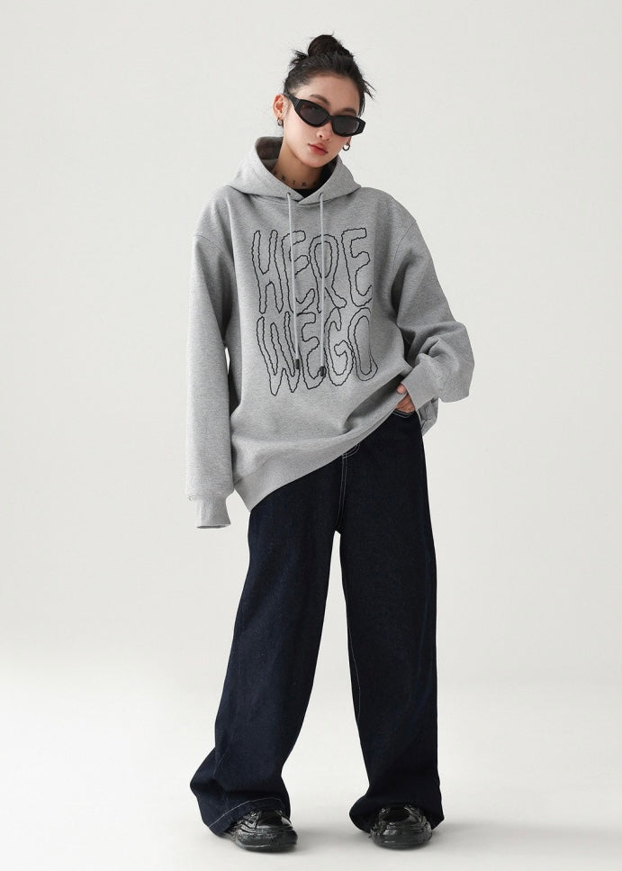 Drawstring pullover hoodie / AS1192 