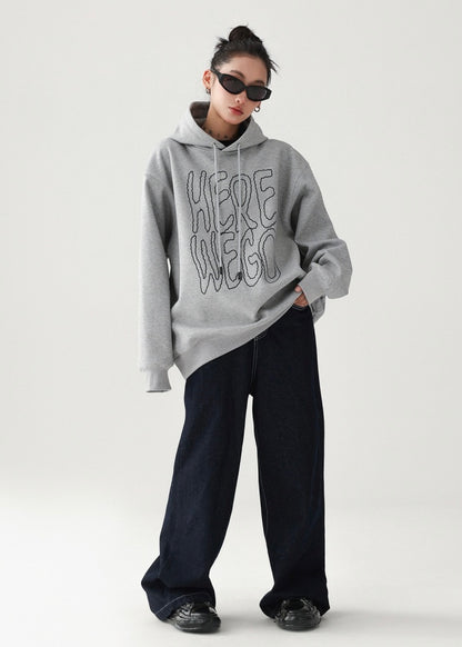Drawstring pullover hoodie / AS1192 