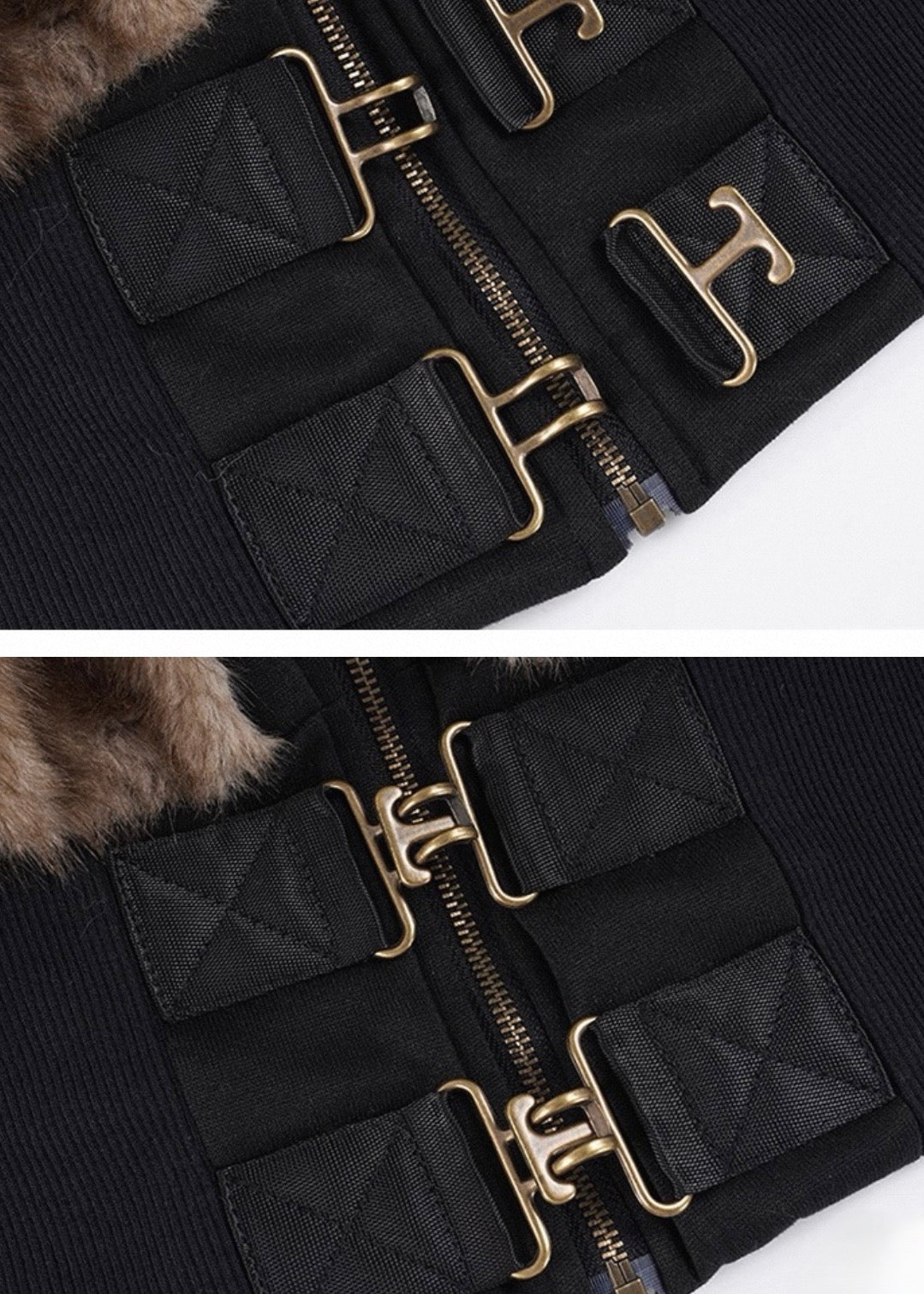 ファーパッチジャケット / VO1311