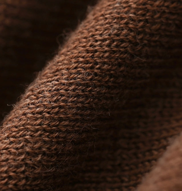 Drawstring knit cardigan / AS1212 