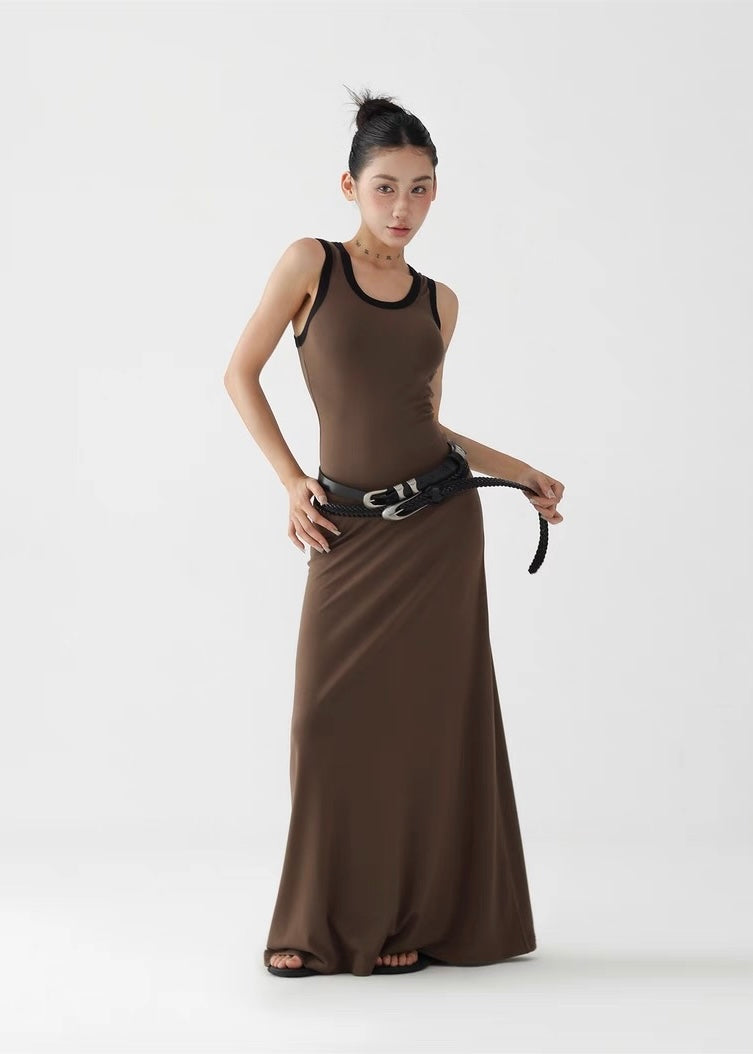 Casual Slim Long Dress / AS1272