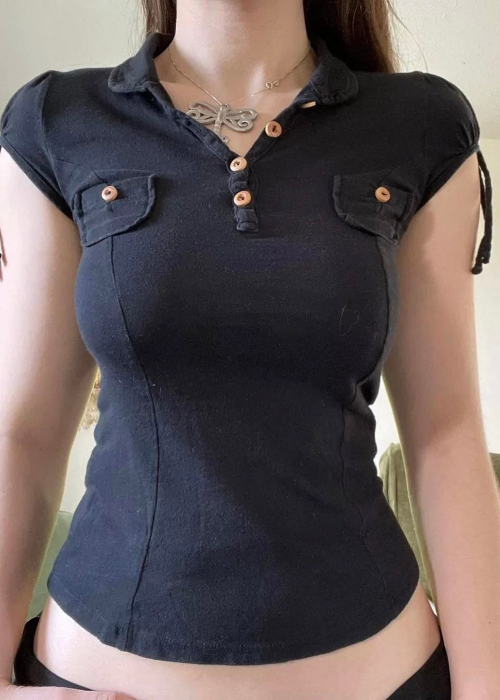 ストレッチスリーブショート半袖シャツ / VO1105