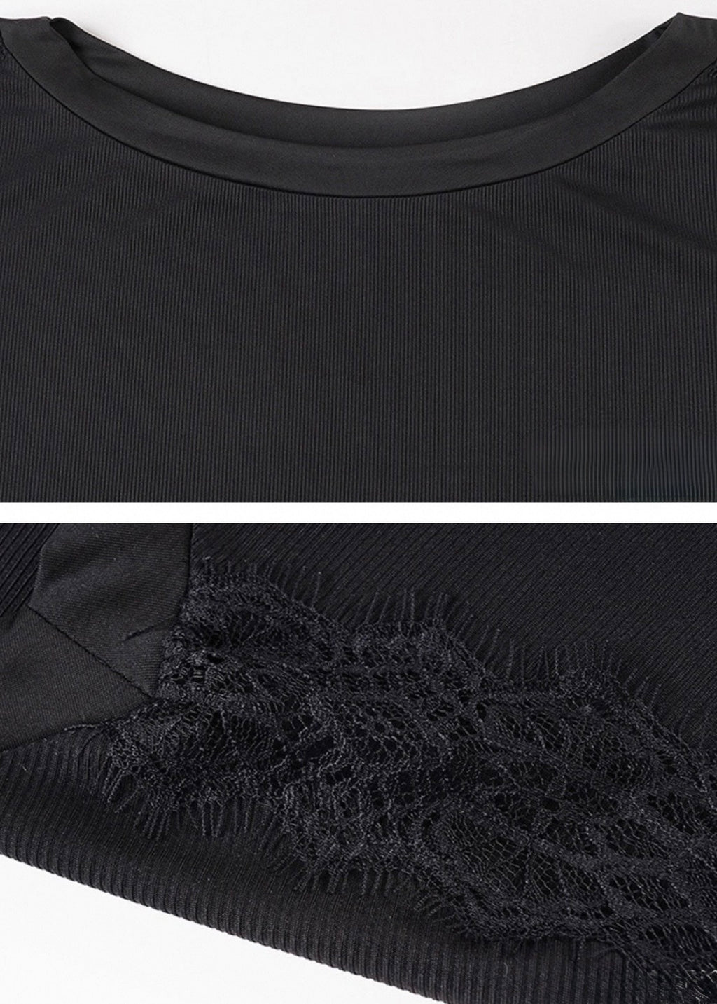 サイドレース長袖Tシャツ / VO1307