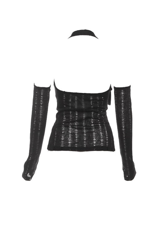 バックレスホルタートップス / vo1290