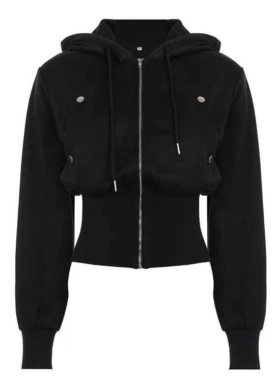 クロップドジップフーディー / VO1298