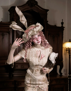 Elegant Love Retro Short Lace Top / DR06