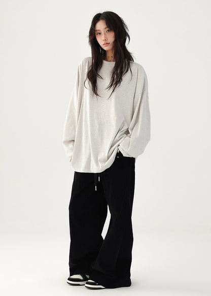 All-match loose long T-shirt / AS1199 