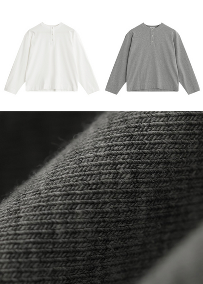Neck shawl long T-shirt / AS1226
